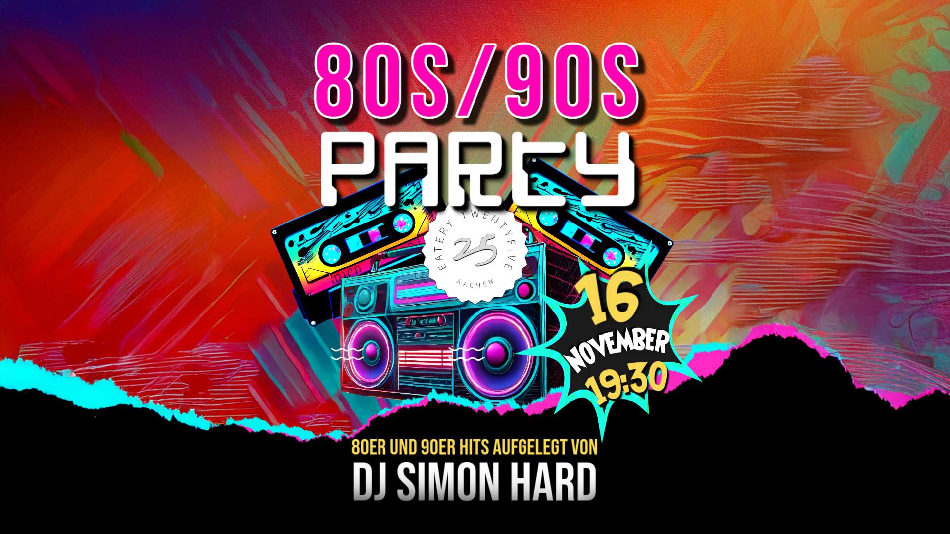 90er Party Aachen 2024